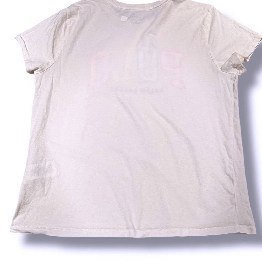 Polo Ralph Lauren Kids Large White Tee Colorful Spell Out Logo Classic Style - Picture 2 of 7